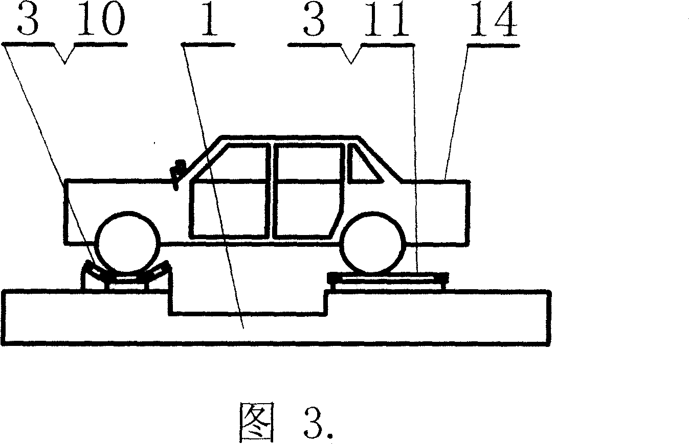 Multilane spacing parallel arranging stacker transport apparatus taking sending type rollaway parking equipment