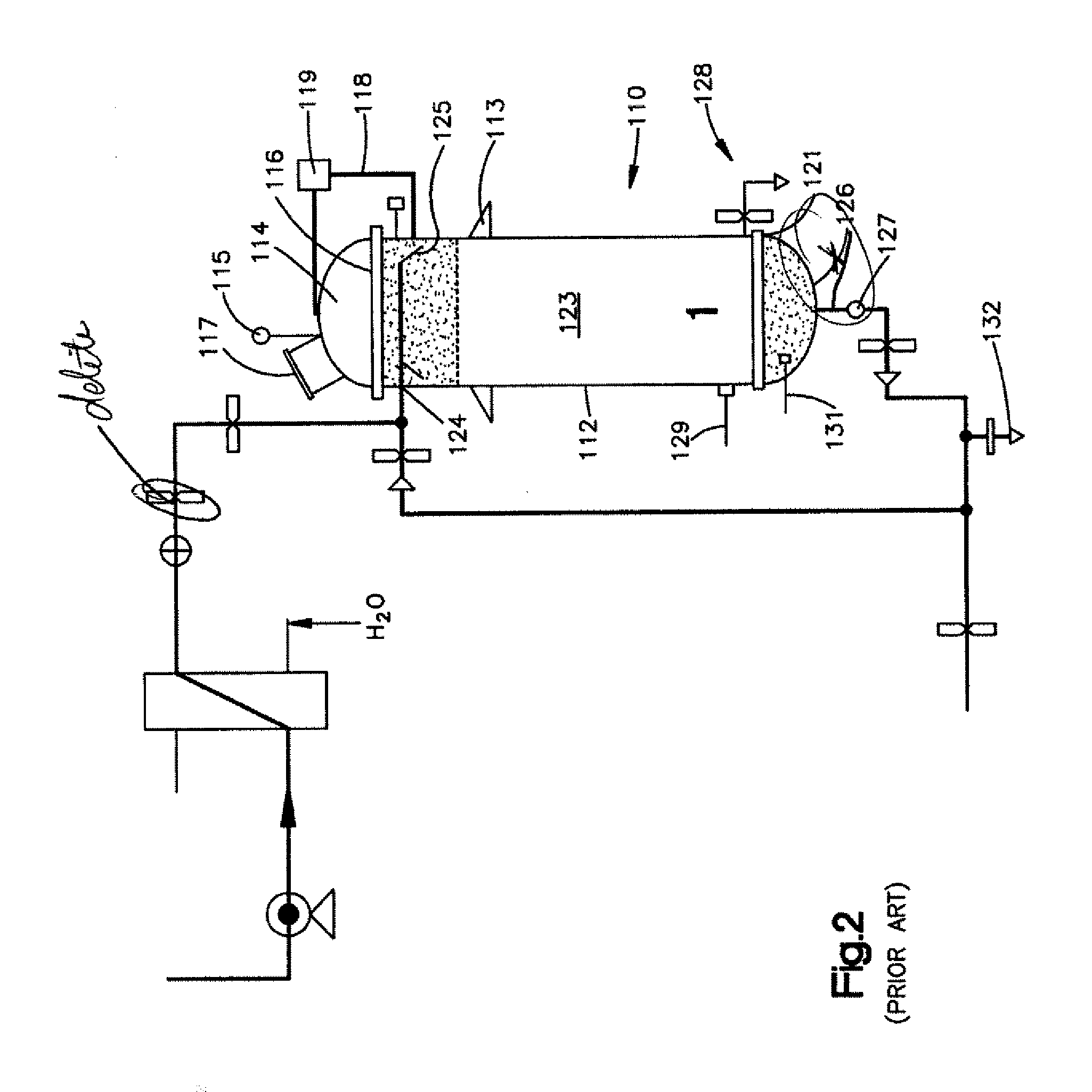 Continuous process and apparatus for enzymatic treatment of lipids