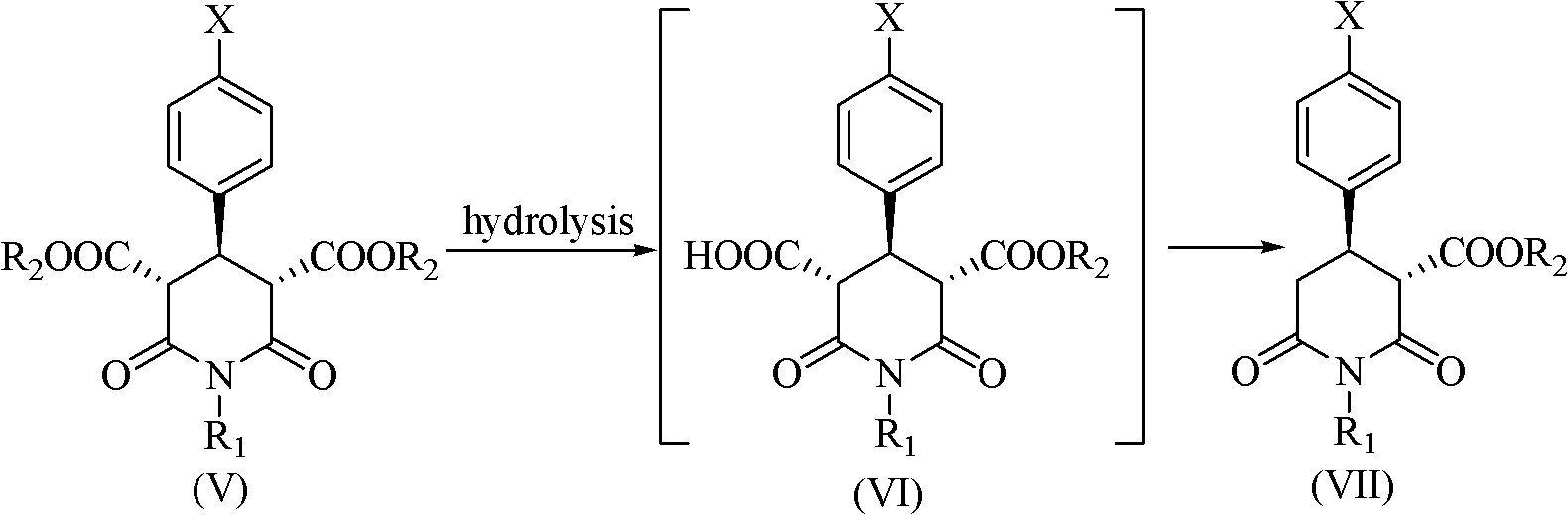 Method for preparing paroxetine intermediate by enzymatic selective hydrolysis in ionic liquid