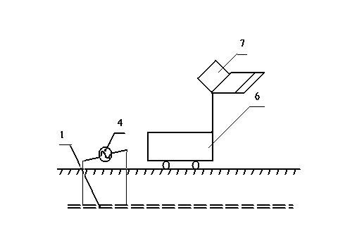 Method for detecting conductor position and grid structure of transformer station grounding network