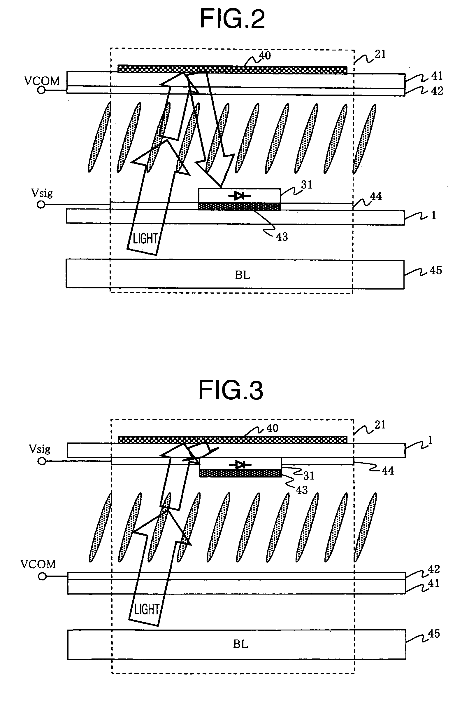 Display device and method for adjusting a voltage for driving a display device