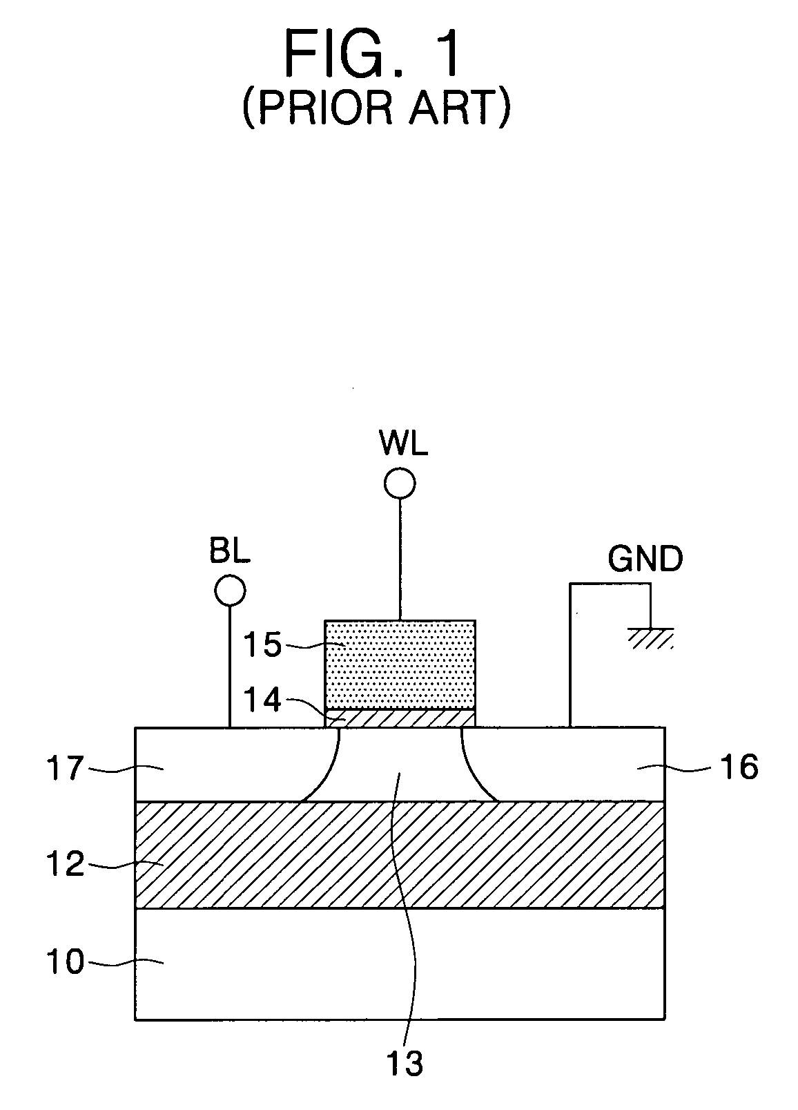 Single transistor floating body DRAM cell having recess channel transistor structure and method of fabricating the same