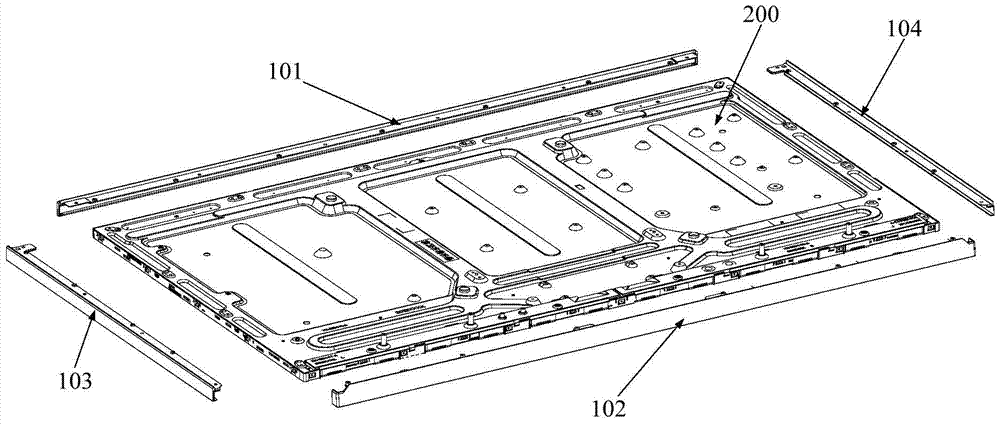 A display device and a television