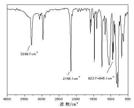 Siliceous aromatic ether and aryne polymer and preparation method thereof