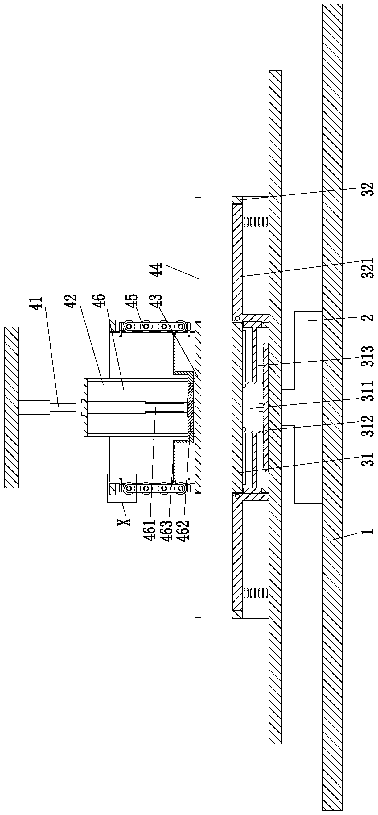 Sheet metal part blanking die