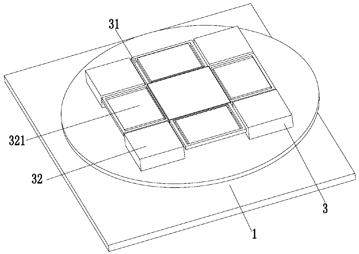 Sheet metal part blanking die