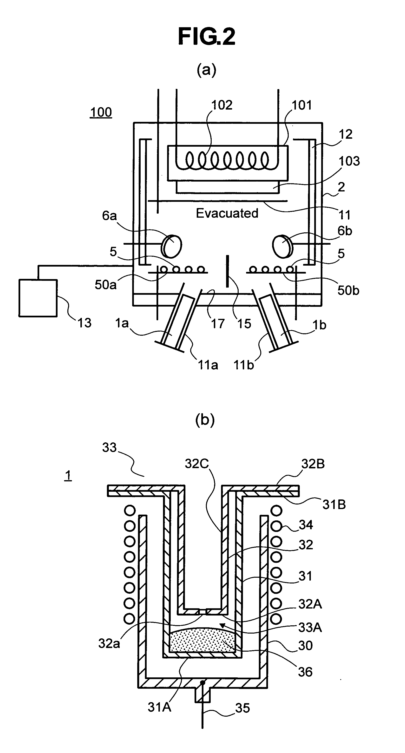 Vapor deposition crucible, thin-film forming apparatus comprising the same, and method of producing display device