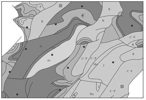 Reconstruction method for ancient geological evolution of sedimentary sand body provenance area