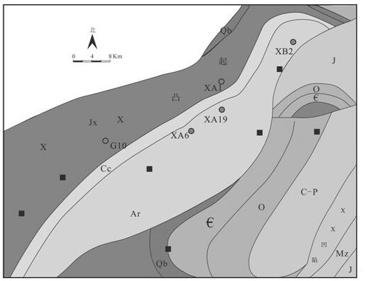 Reconstruction method for ancient geological evolution of sedimentary sand body provenance area