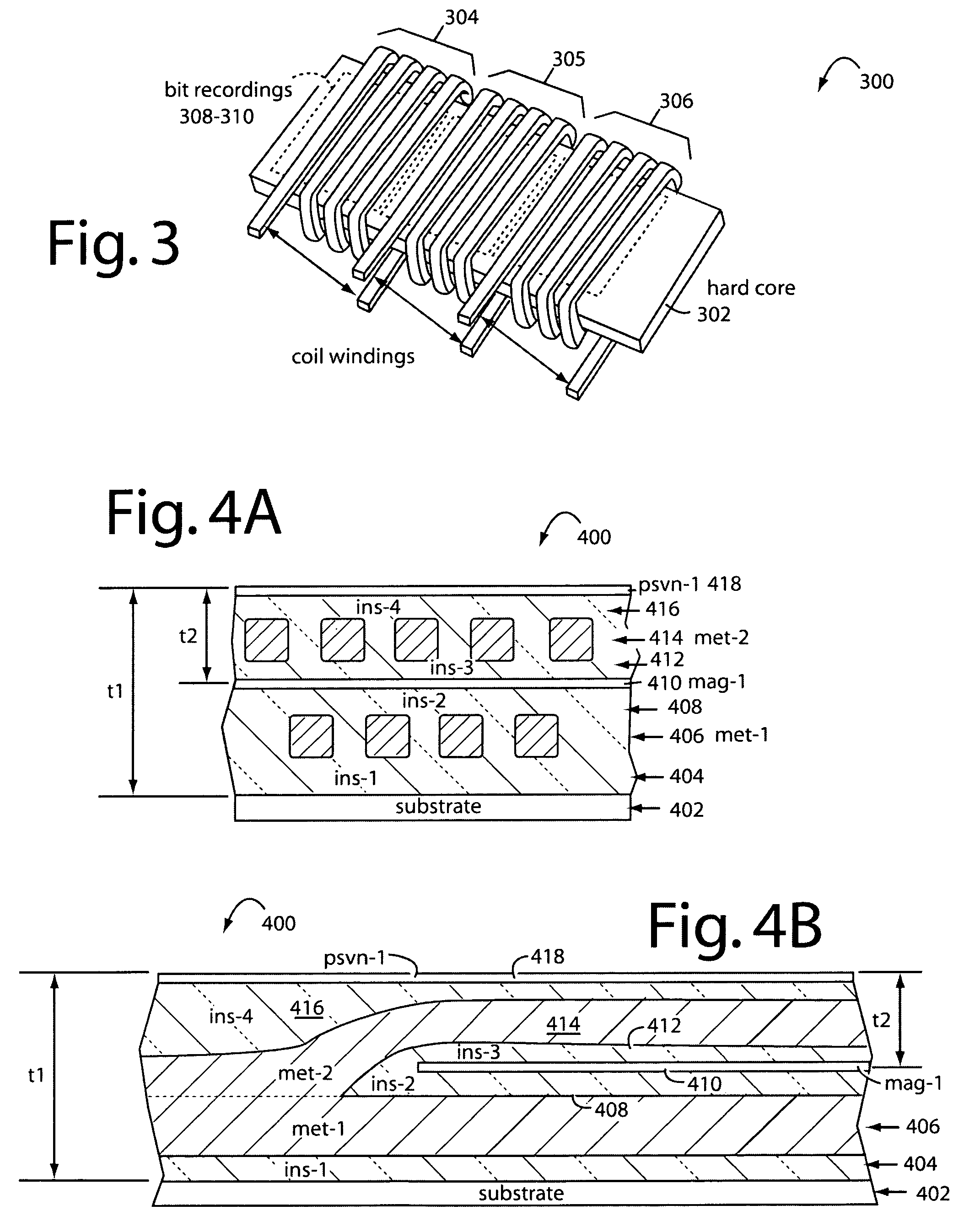 Magnetic data recording device