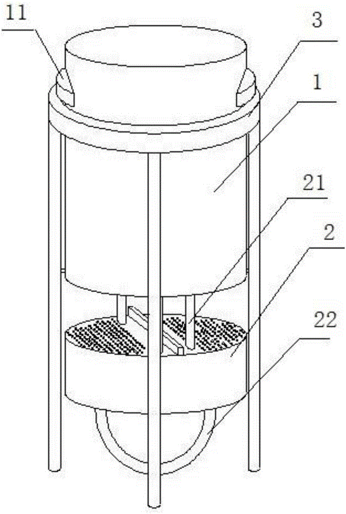 Micro cold and hot shock test device for electronic product