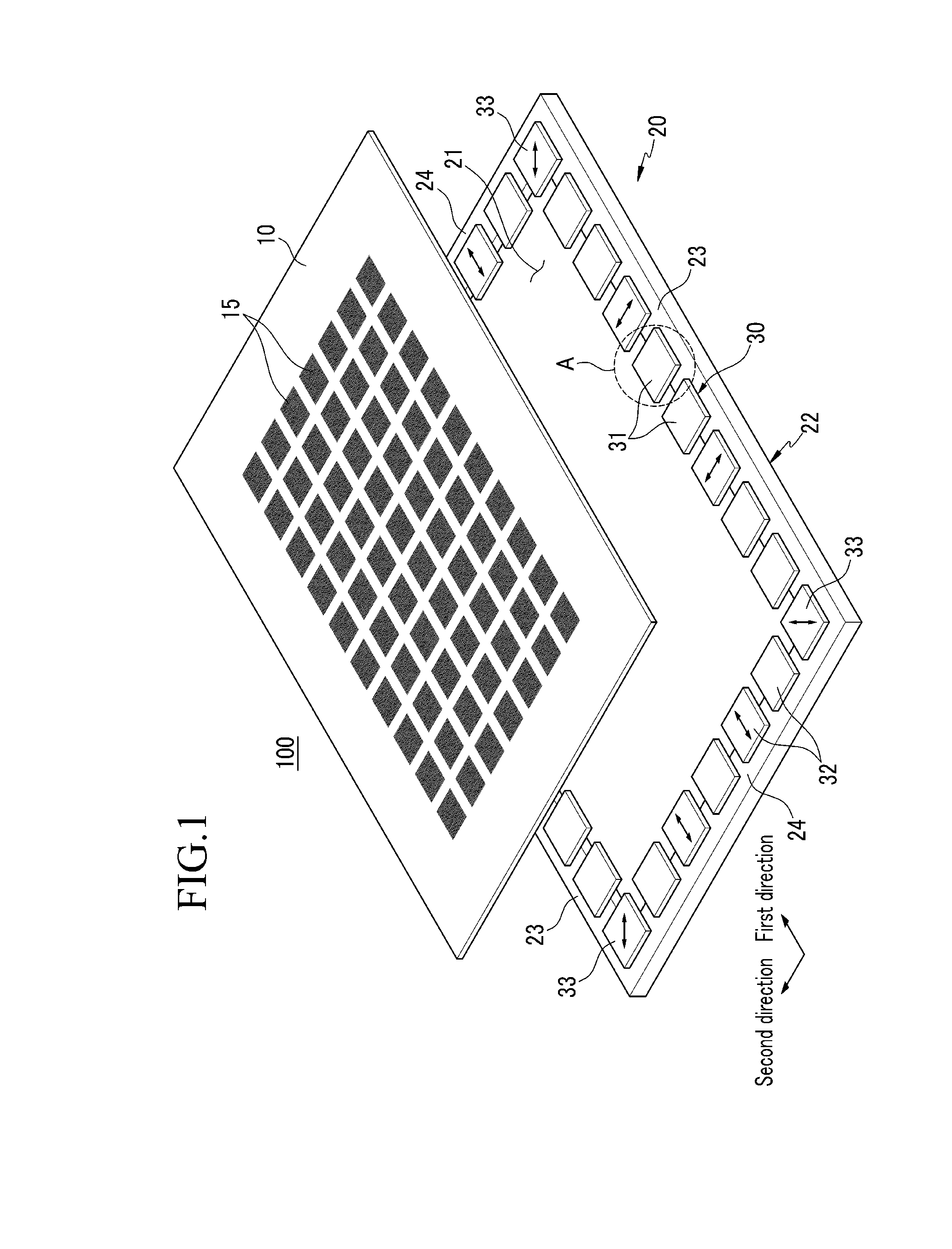 Mask assembly for thin film vapor deposition and manufacturing method thereof