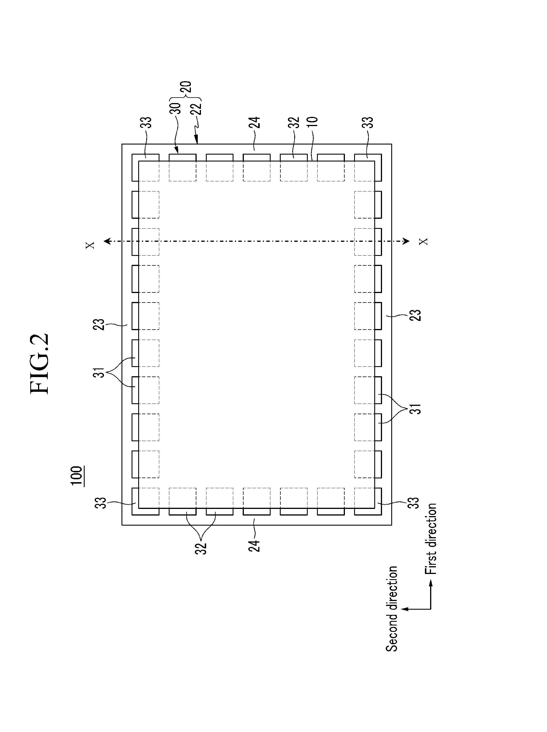 Mask assembly for thin film vapor deposition and manufacturing method thereof