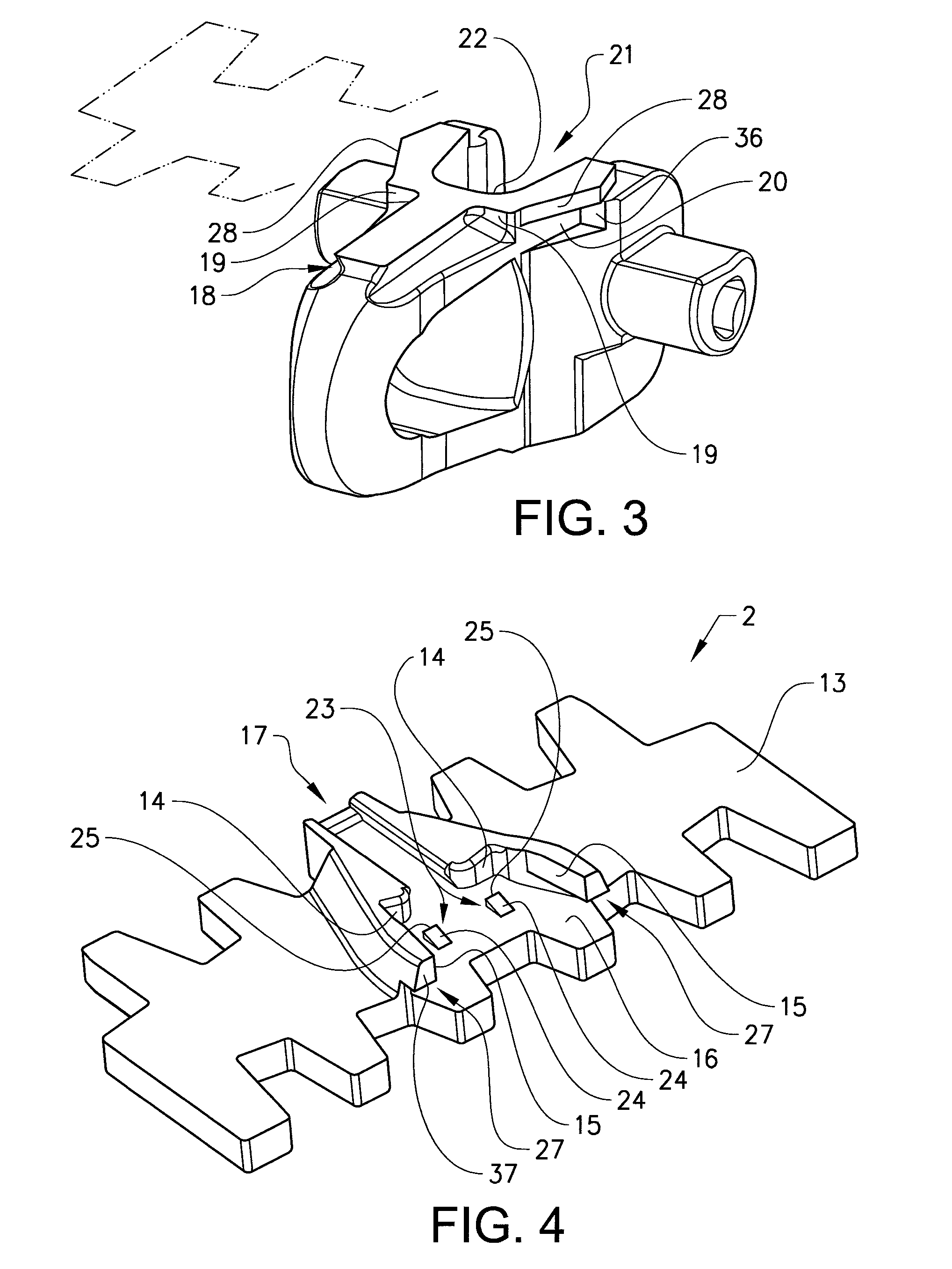 Conveyor chain link, conveyor chain and conveyor system comprising conveyor chain