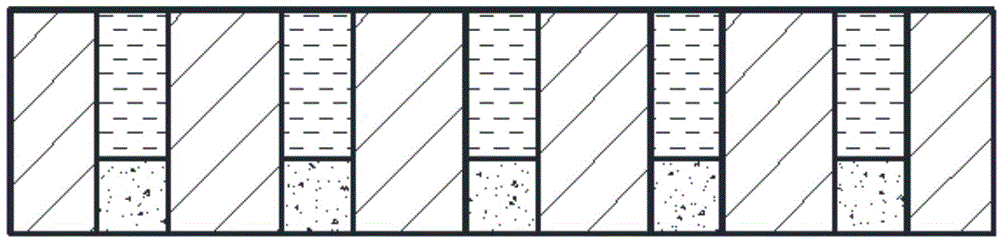 A laser shock treatment method and device for a porous plate