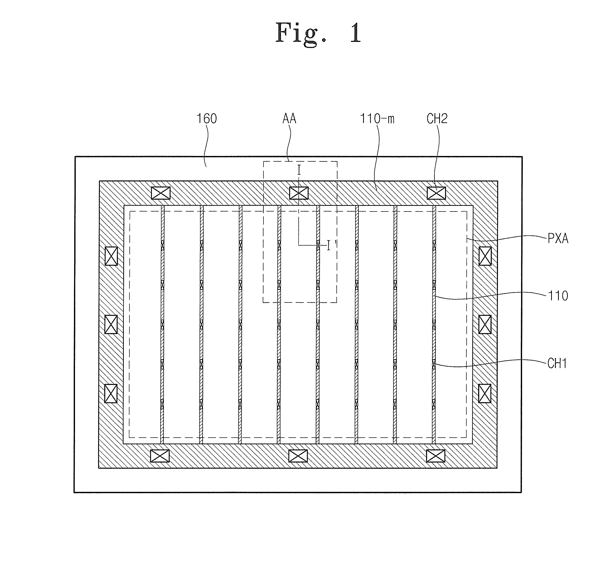 Method of manufacturing a conductive via in an organic light emitting display