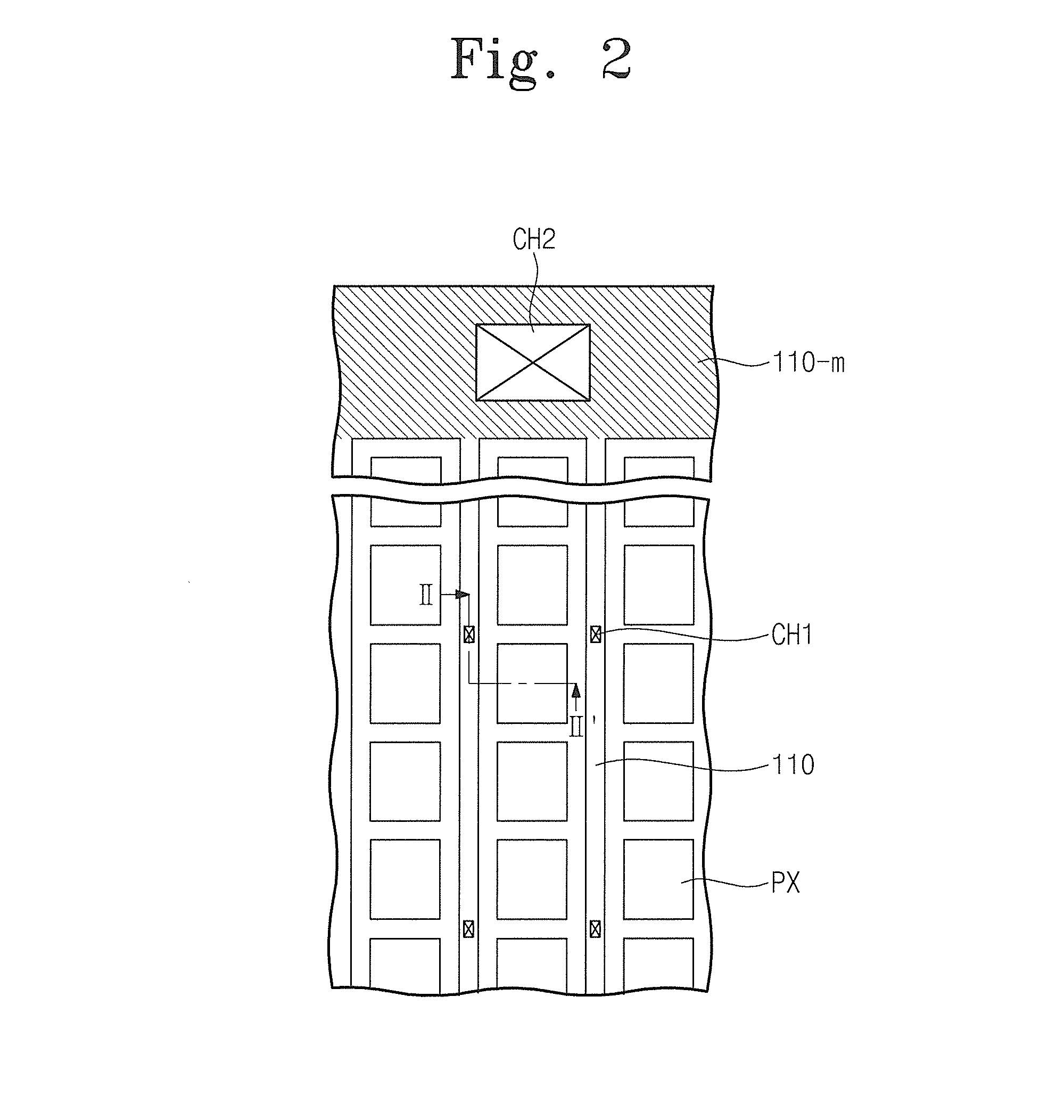 Method of manufacturing a conductive via in an organic light emitting display