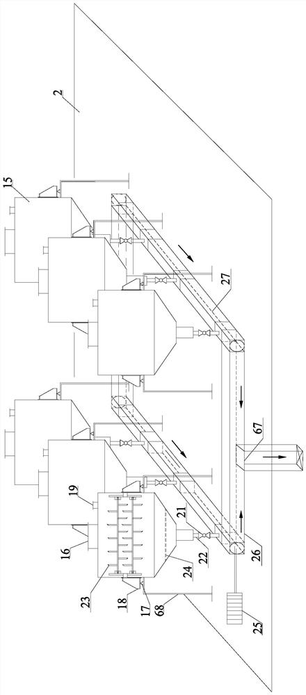 Humic acid liquid fertilizer production system and production process