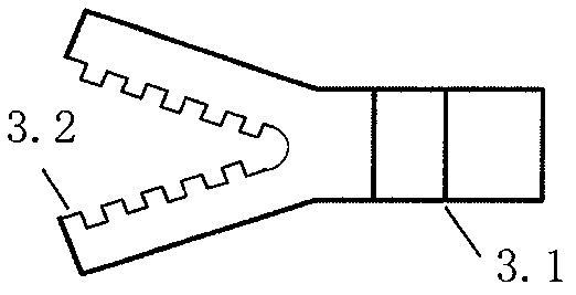 Special needle head system for injection in vitreous body