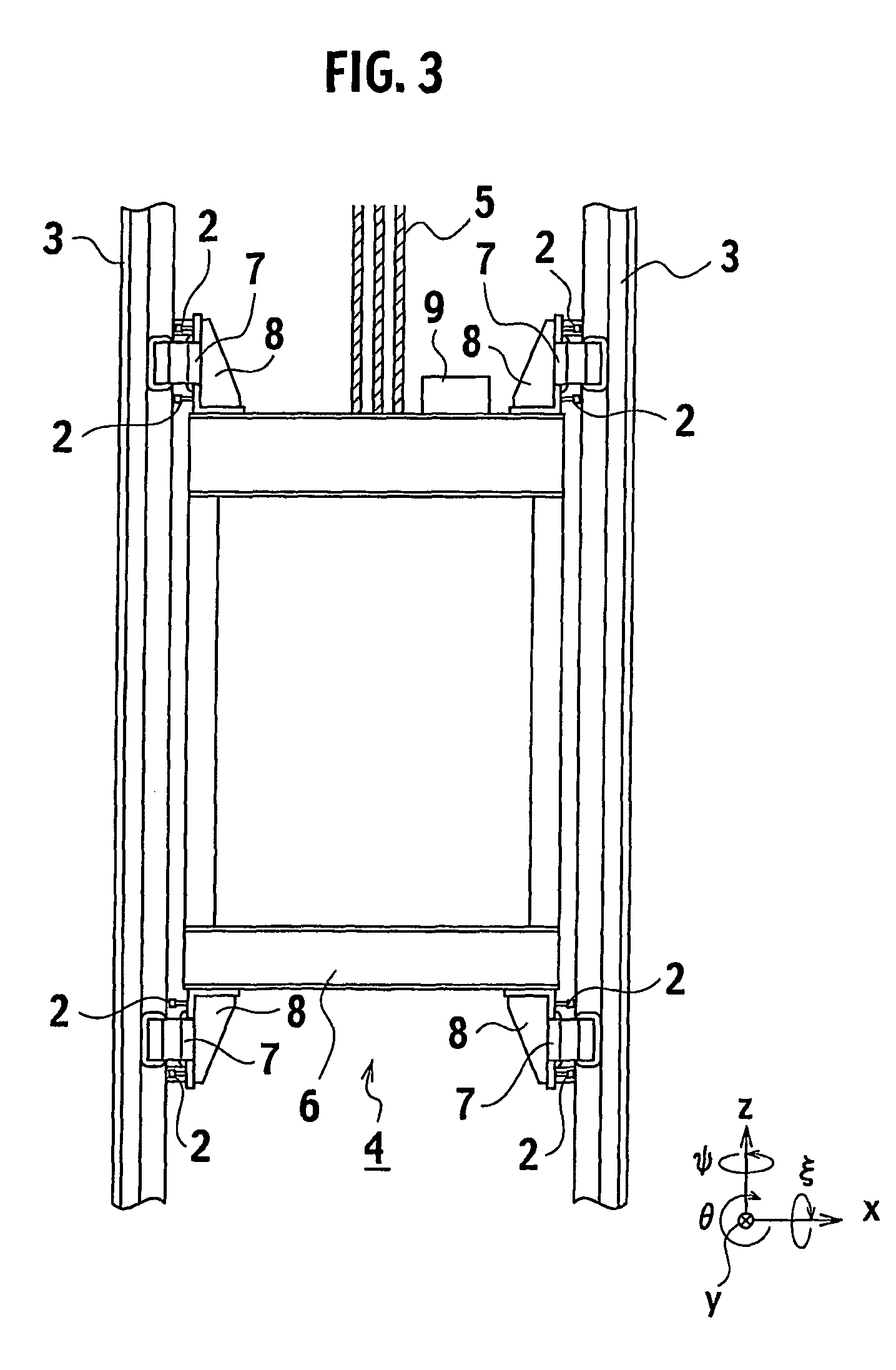 Magnet unit, elevator guiding apparatus and weighing apparatus