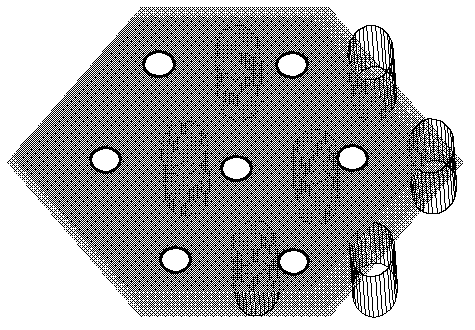 Porous graphene with stratified columnar support structure and its preparation method