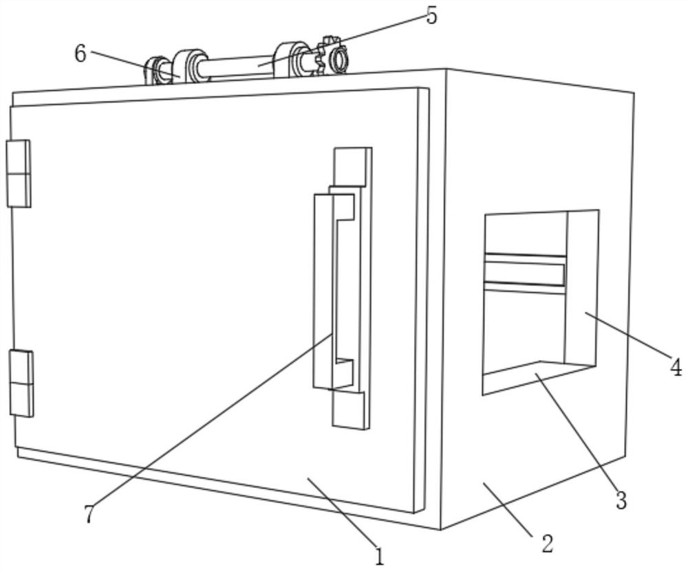 Power distribution cabinet detection device and method for production line