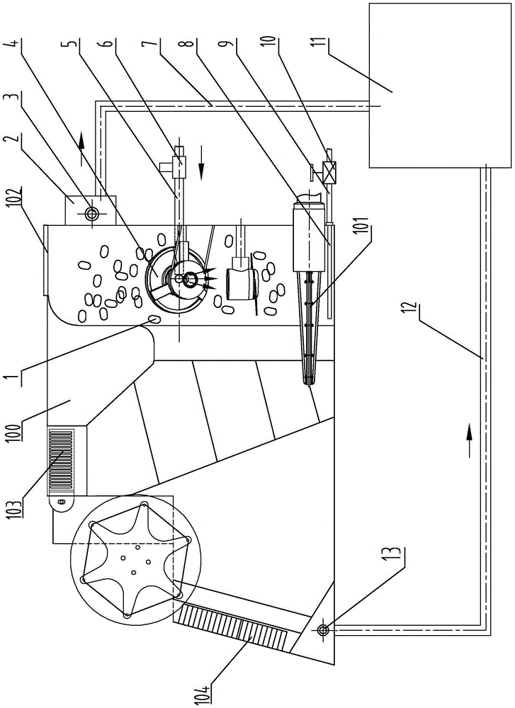 A method and device for adjusting and controlling the liquid soup of an automatic silk reeling machine