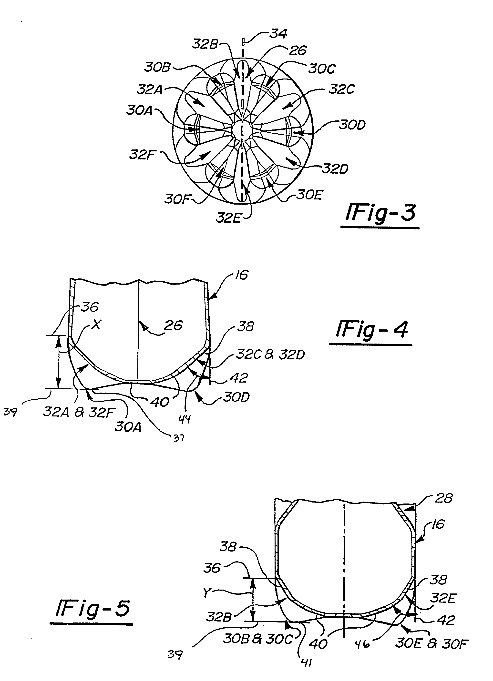 Non-rocking, webbed container for carbonated beverages