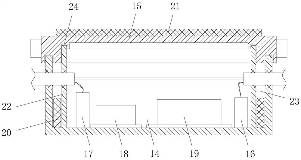 Optical cable capable of melting ice