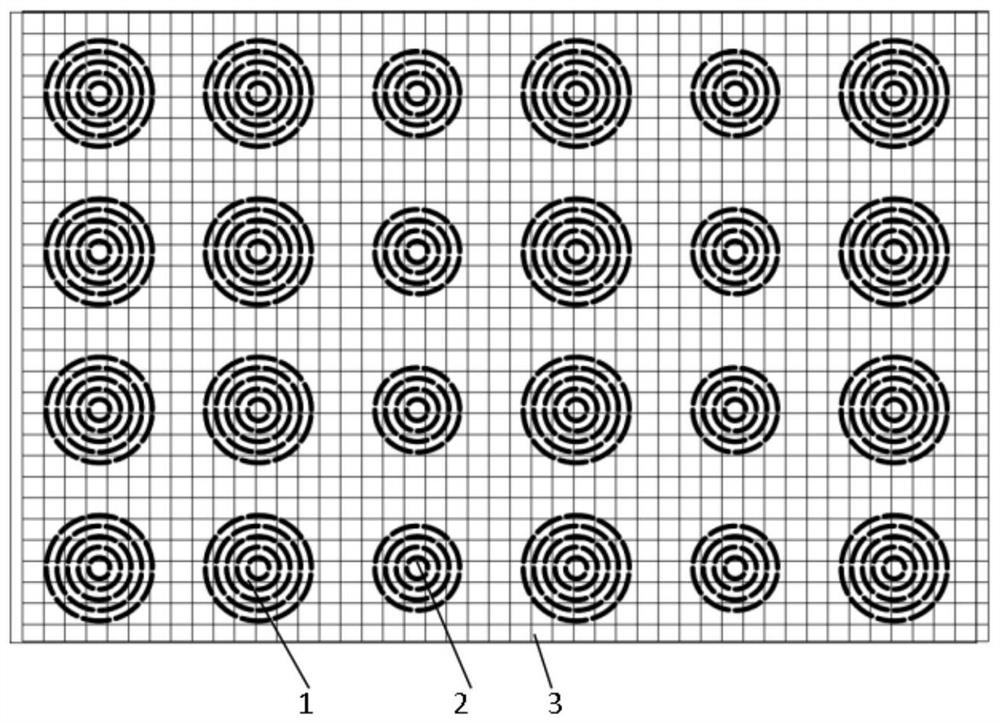 Directionally woven flexible camouflage composite material and preparation method thereof