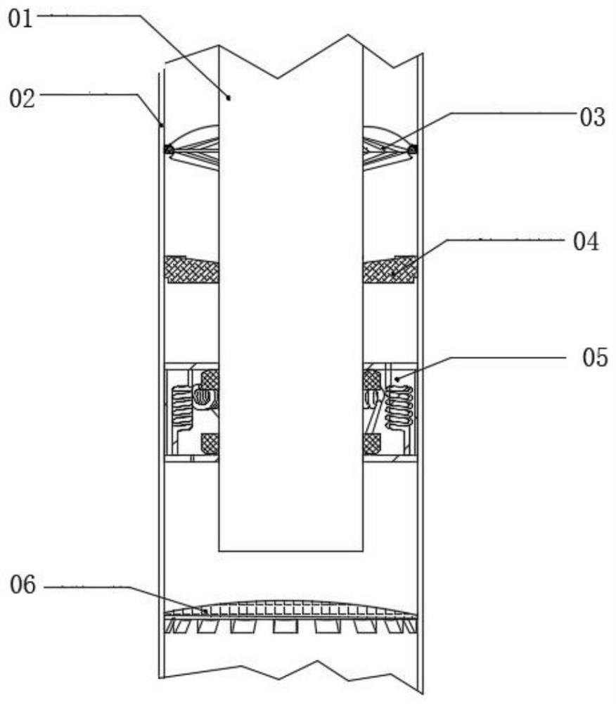 Packer device for jacket pile leg grouting and mounting method of packer device