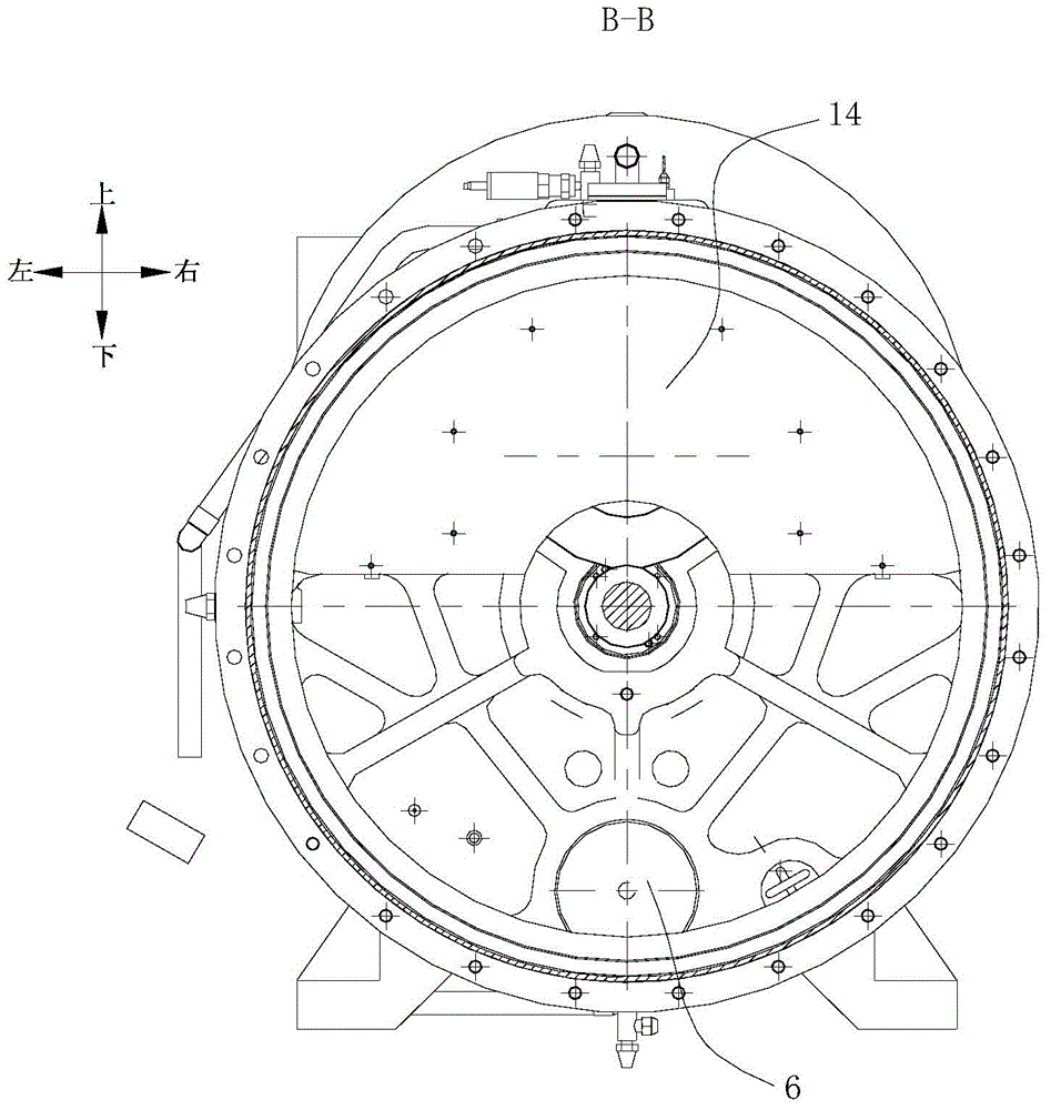Cantilever centrifugal compressor