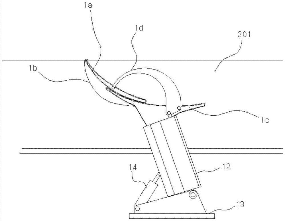Automobile tail part double-turbulence device