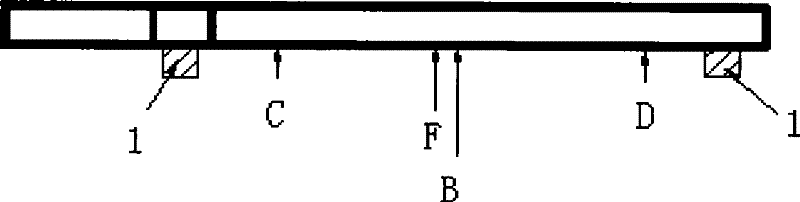 Method for eliminating deflection in process of processing main rack of rolling mill