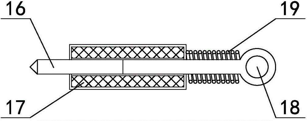 Automatic anti-collision device and method of cylindrical mast