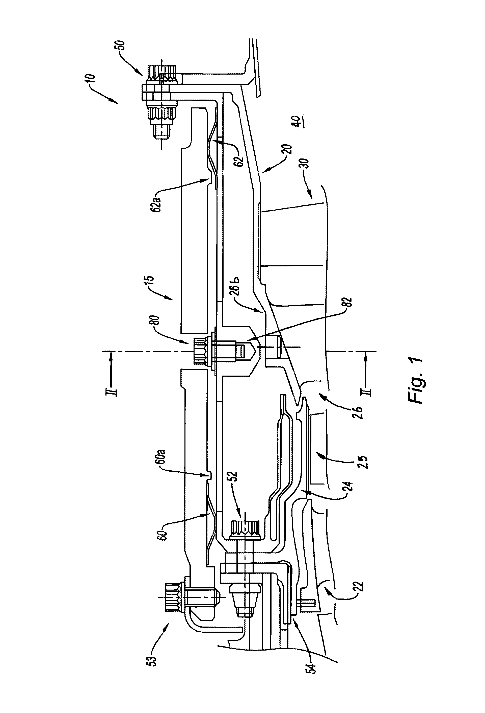 Method for mounting shielding on a turbine casing, and mounting assembly for implementing same