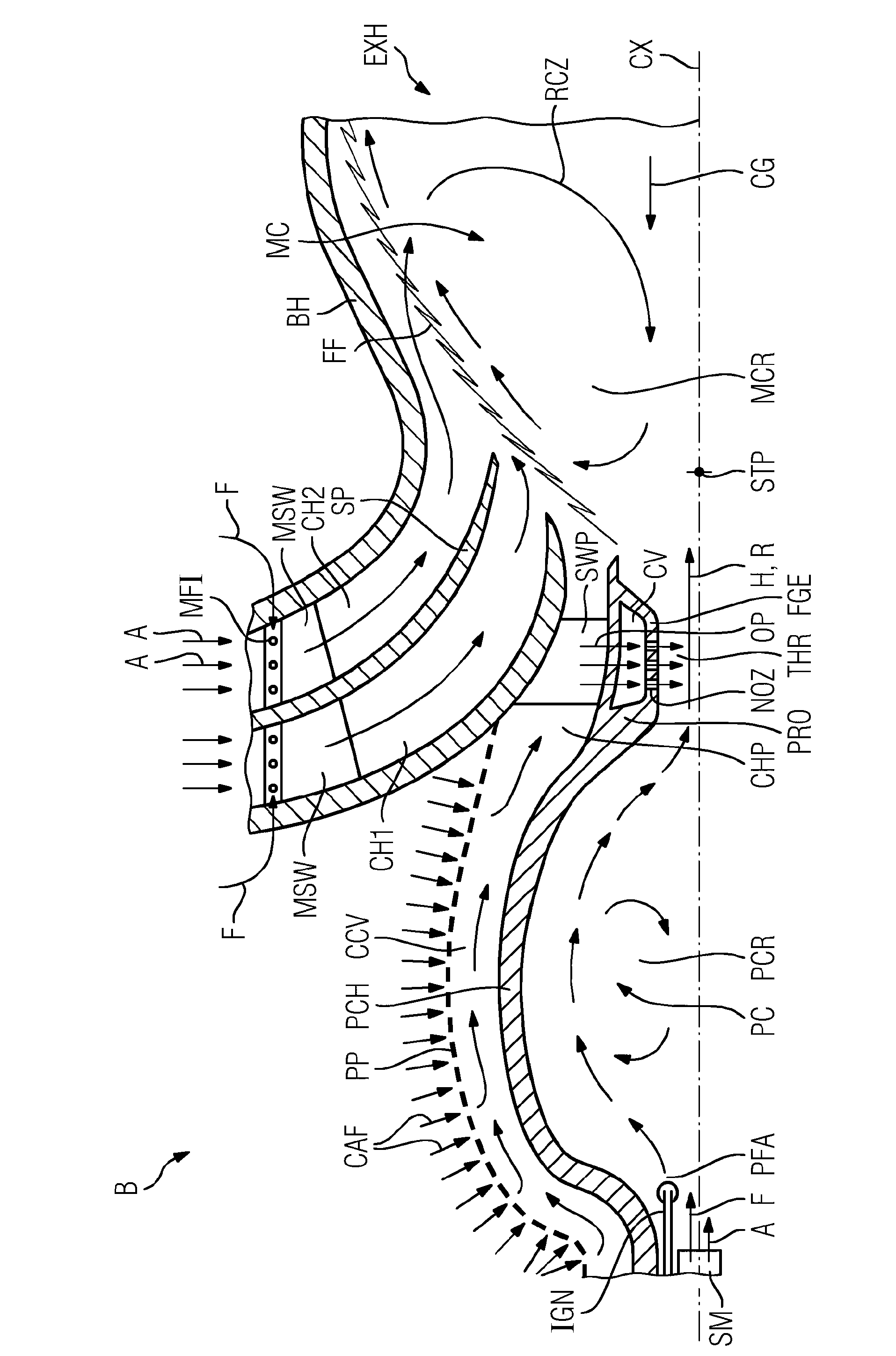 Burner for a gas turbine