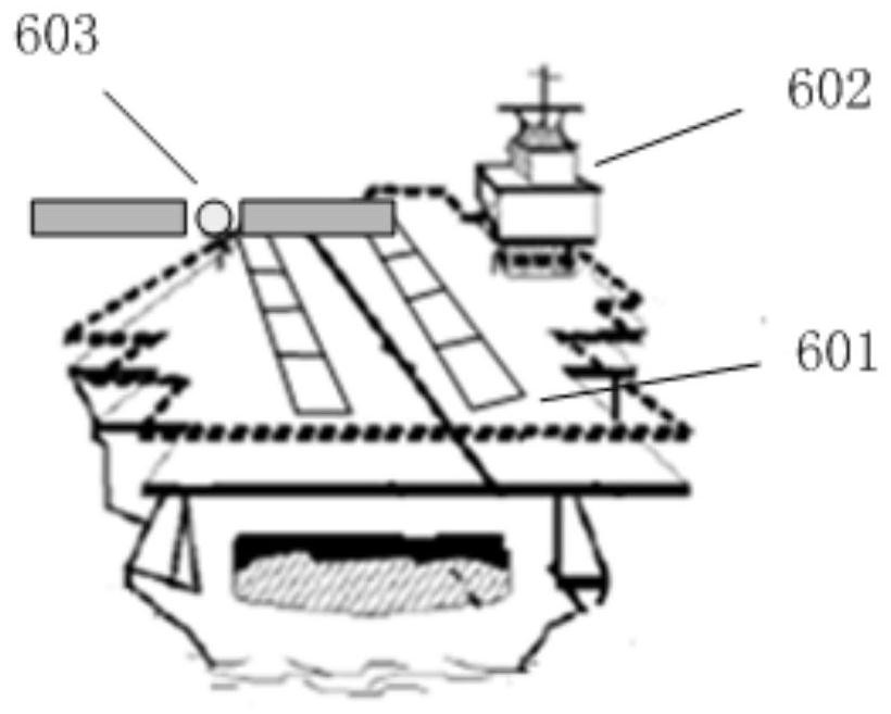 Optical landing assisting simulation system and method