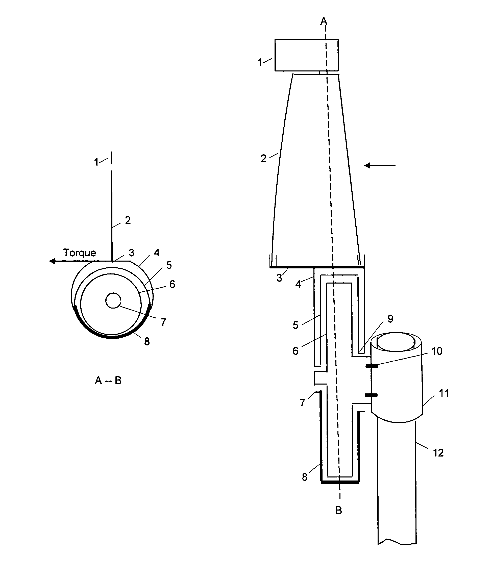 Method and system for utilization a fluctuated wind