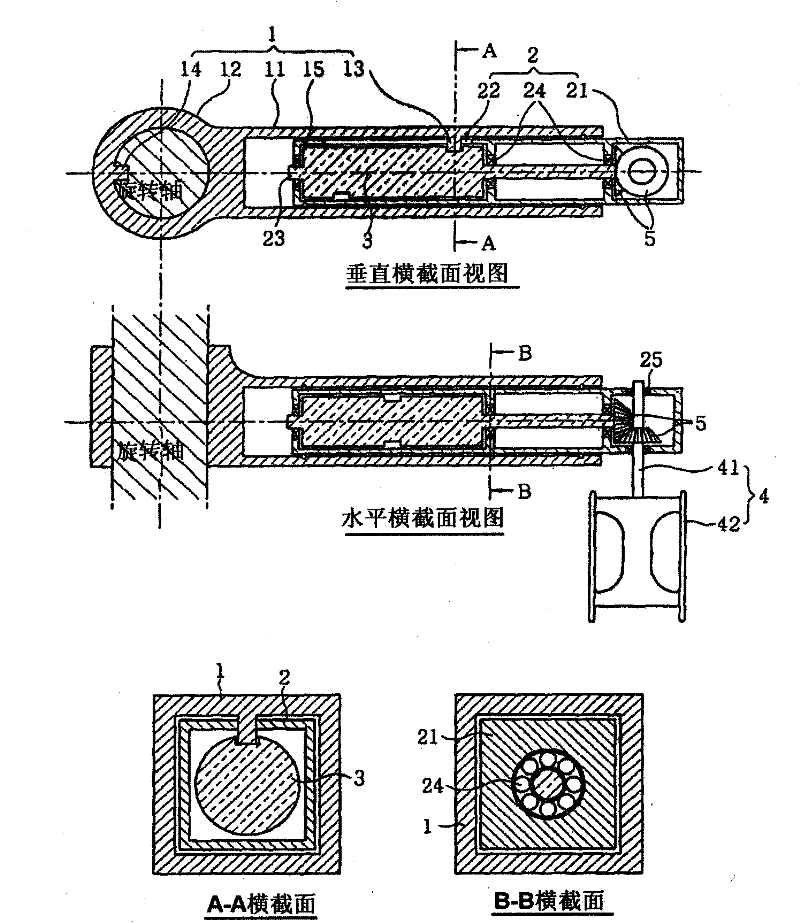 Retractable/extendable crank using a cylindrical cam, an end cam, or a swash plate cam, and bicycle using the same