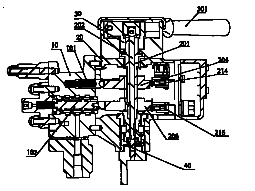 Air brake valve for locomotive and use method thereof