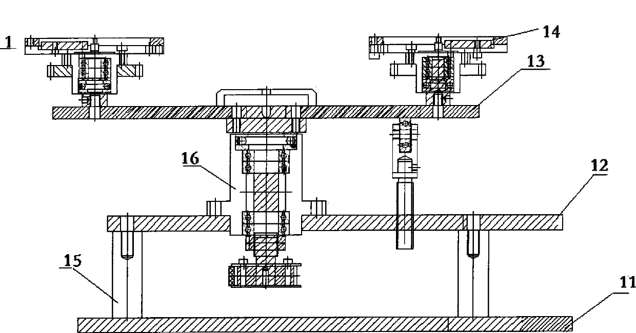 Automatic quenching and tempering device