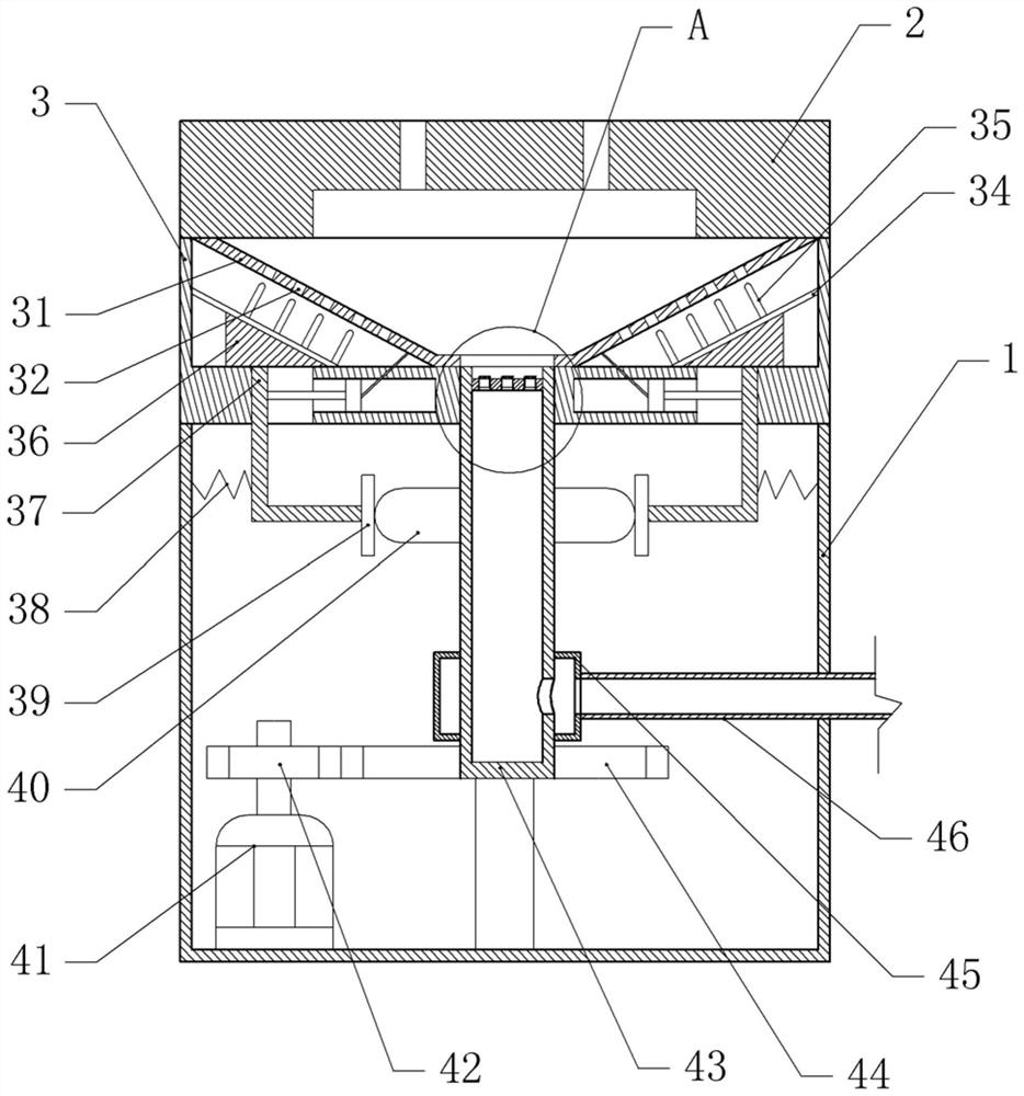 Automatic-cleaning-type tea-picking storing device