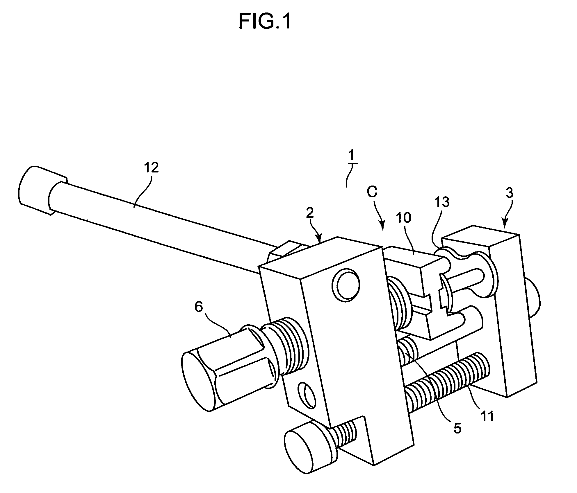Chain disconnecting and connecting tool