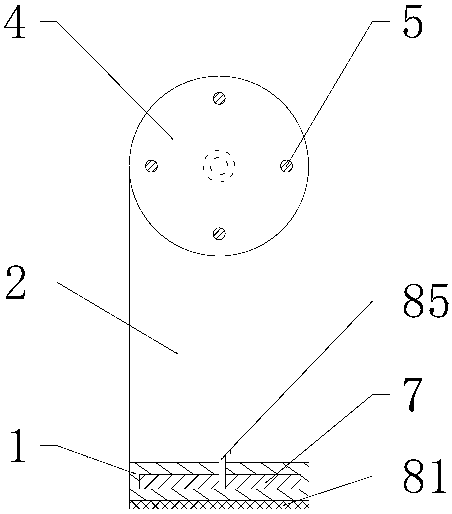 Discharging device for textile fabric processing