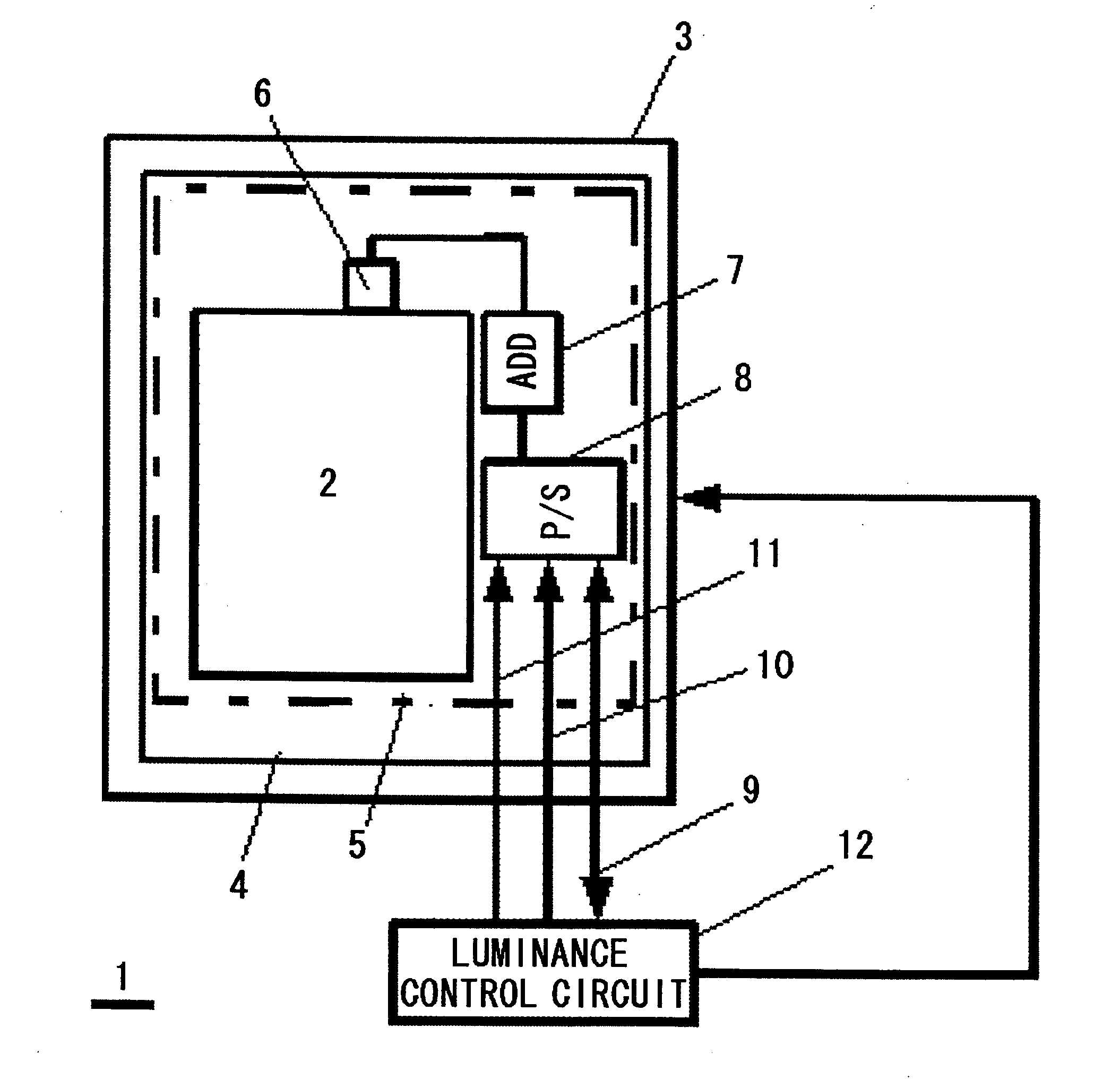 Display device and electronic apparatus using the same