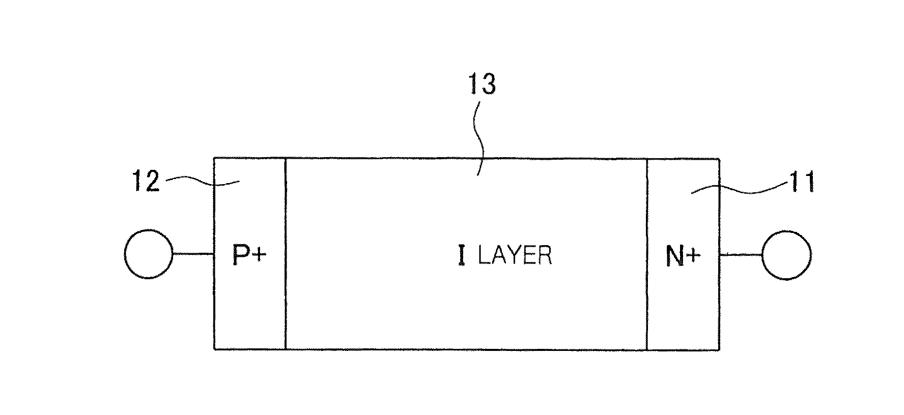 High frequency diode and method for producing same