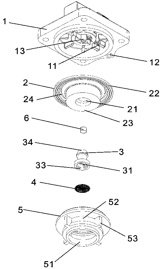 Multifunctional valve assembly structure