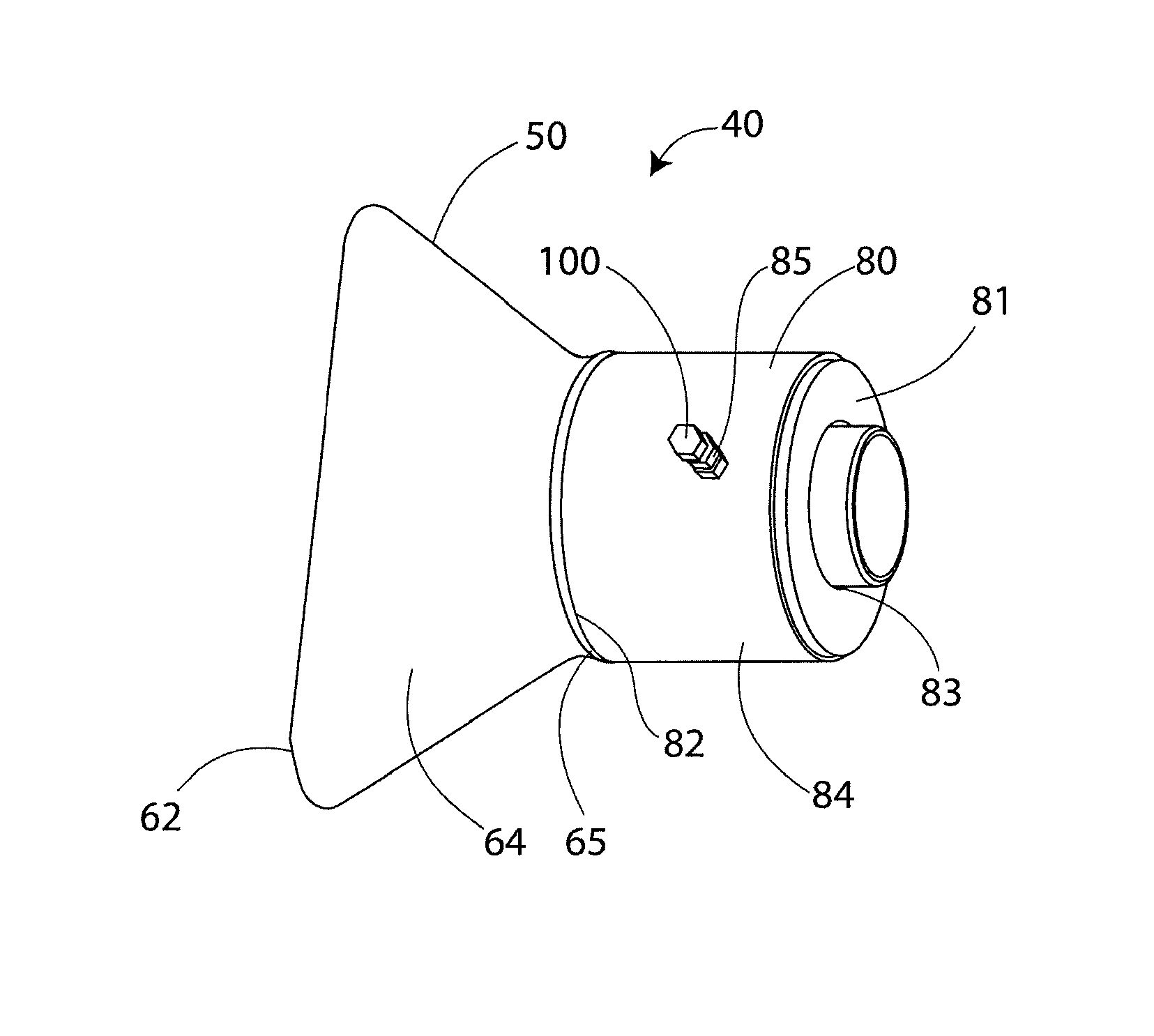 Removable nozzle for use with air cannons and aerators and method for replacing same