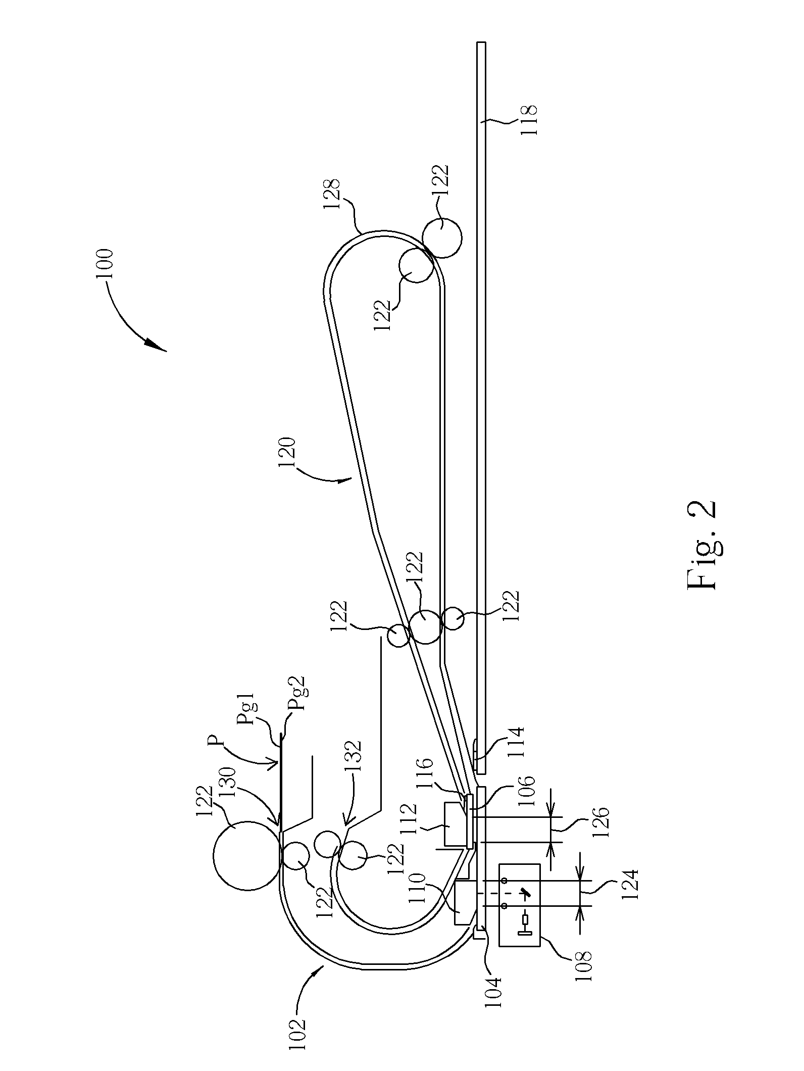 Double-side scan device with movable image scan module